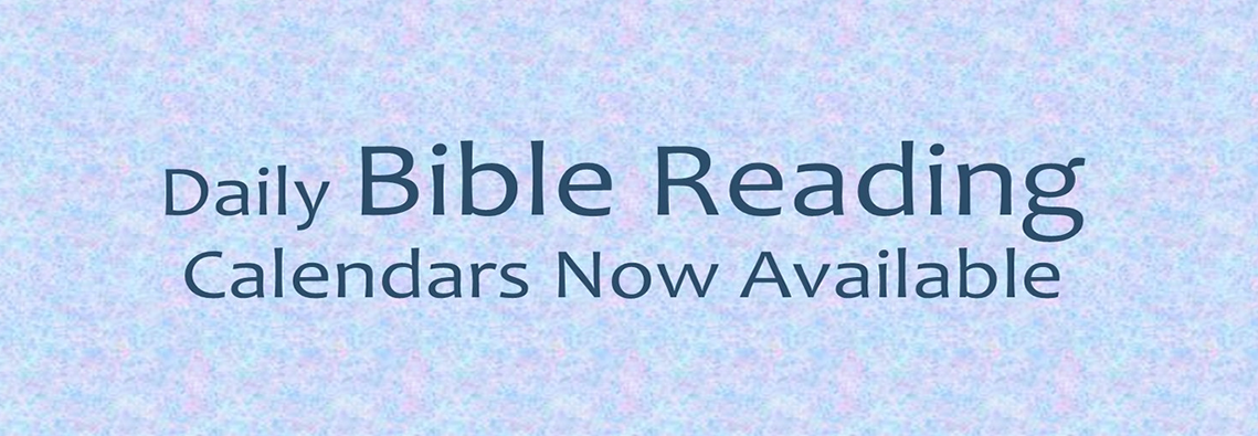 2025 Bible Reading Calendar